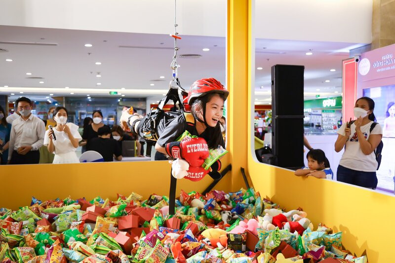 Khu vui chơi trẻ em năng động và sáng tạo bên trong Vincom Mega Mall Thảo Điền.