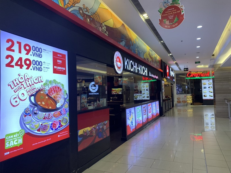 Kichi Kichi tại tầng 5 Vincom Bà Triệu