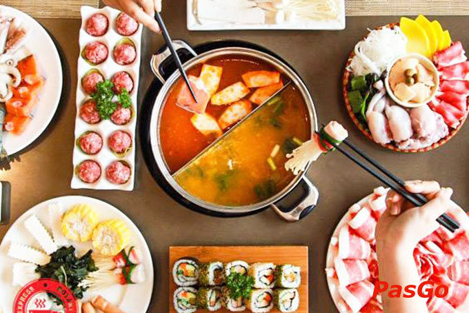 Kichi Kichi Vincom Đồng Khởi ảnh - Tùy chọn hương vị nước lẩu
