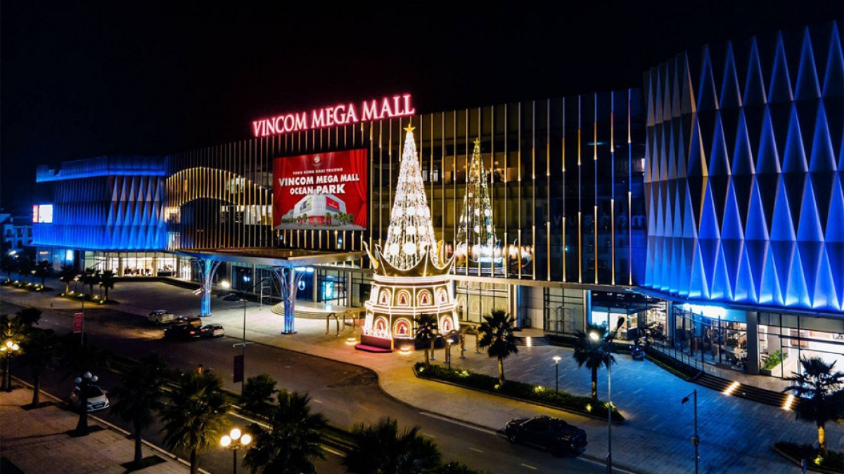 Kiến trúc độc đáo của Vincom Mega Mall Gia Lâm
