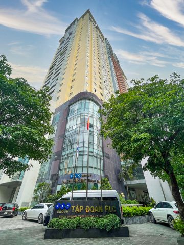 Kiến trúc hiện đại của FLC Landmark Tower từ góc nhìn tổng thể