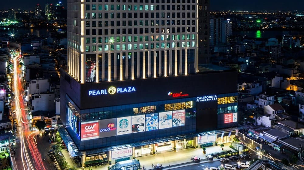 Kiến trúc hiện đại và sang trọng của Pearl Plaza