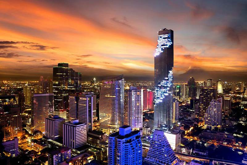 King Power MahaNakhon với kiến trúc độc đáo tại Thái Lan