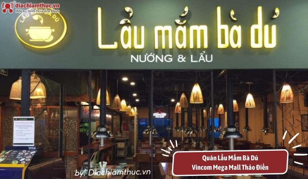 Lẩu mắm chuẩn vị miền Tây tại nhà hàng Lẩu Mắm Bà Dú
