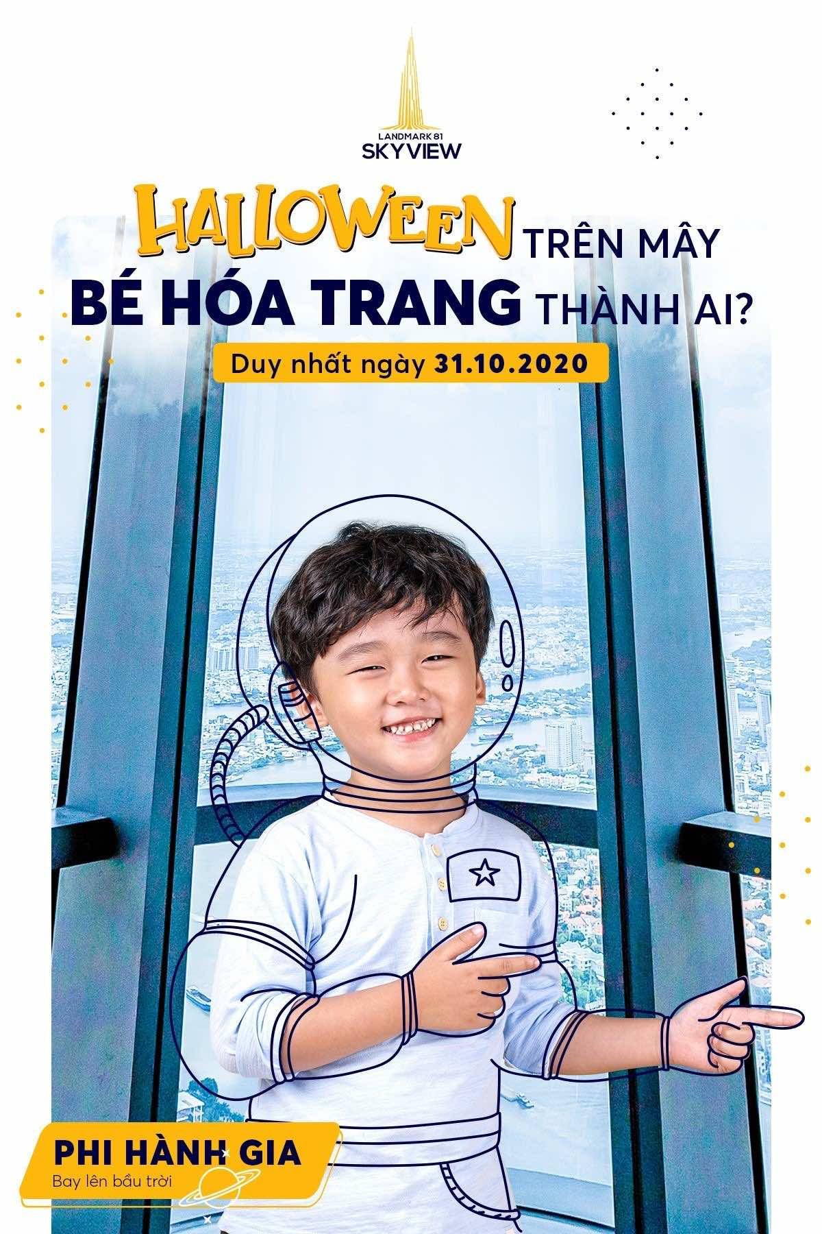 Lễ hội Halloween trên mây tại đài quan sát Landmark 81 SkyView