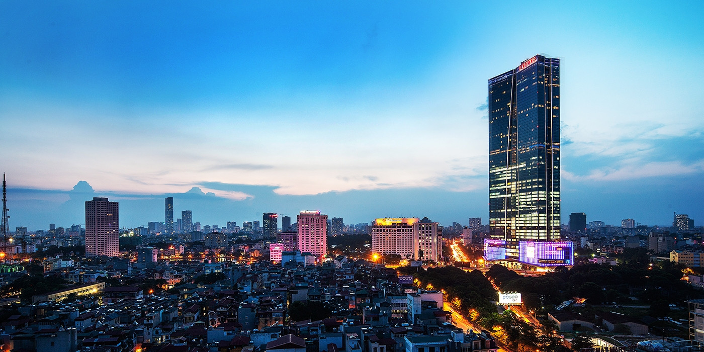 Lotte Center Hanoi, tòa nhà cao thứ hai ở thủ đô, với chiều cao ấn tượng và kiến trúc độc đáo.