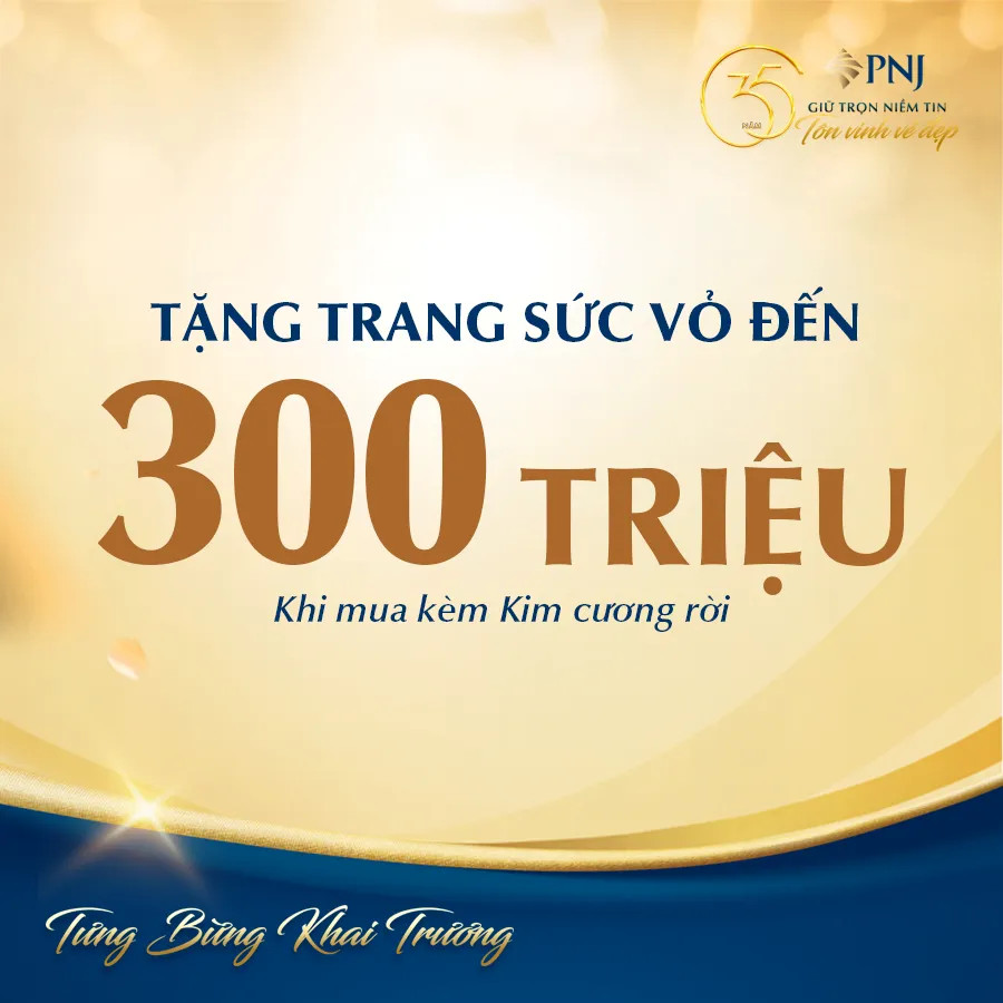 Màn hình hiển thị các sản phẩm kim cương rời PNJ Vincom Royal City với ưu đãi hấp dẫn