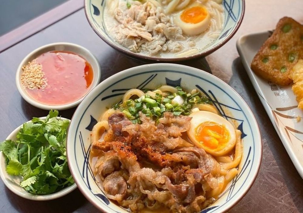 Marukame Udon tại Vincom Metropolis Liễu Giai mang đến hương vị ẩm thực Nhật Bản đích thực