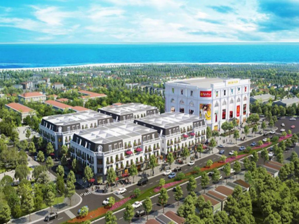 Mặt bằng phân lô chi tiết của Vincom Shophouse Bạc Liêu.