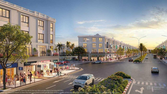 Mẫu nhà phố Shophouse cận kề Vincom Thủy Nguyên Hải Phòng