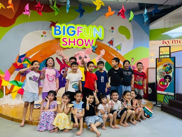 Môi trường sạch sẽ và an toàn tại khu vui chơi trẻ em ở Vincom Phạm Ngọc Thạch Bigfun