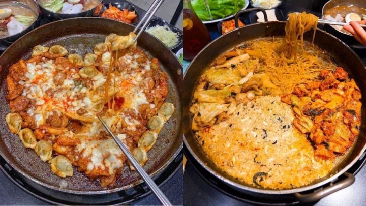 Món ăn gà xào bắp cải phô mai ngon tại Mr.Dakgalbi Vincom Trần Duy Hưng