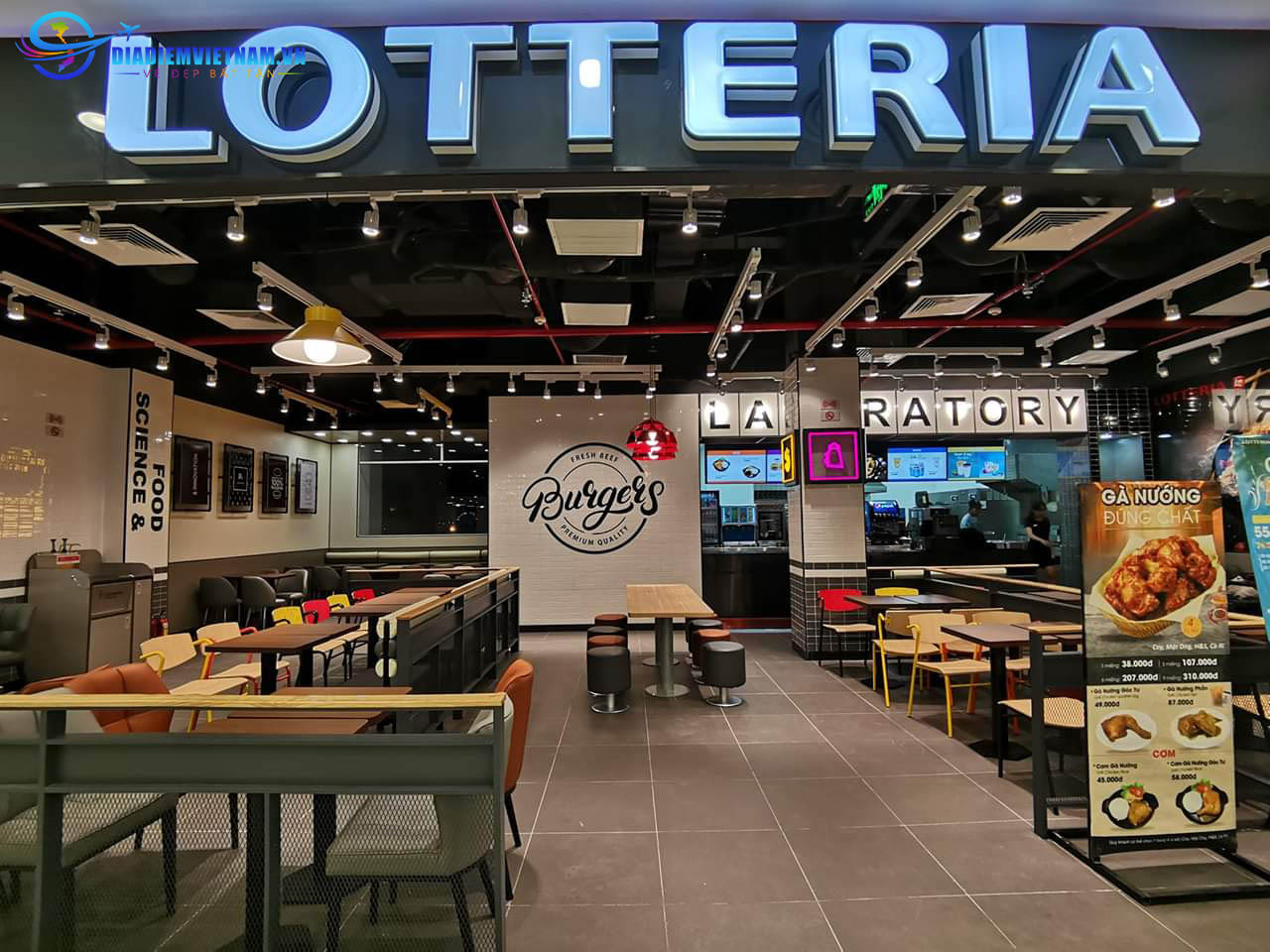 Món ăn hấp dẫn tại Lotteria Vincom Tuy Hòa, một phần của bài đánh giá