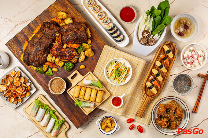 Món ăn kèm đa dạng ngoài lẩu tại Hotpot Story Vincom Nguyễn Chí Thanh