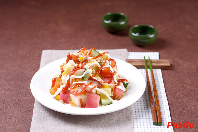 Món ăn kèm đậm phong cách ẩm thực Hàn Quốc tại các nhà hàng buffet