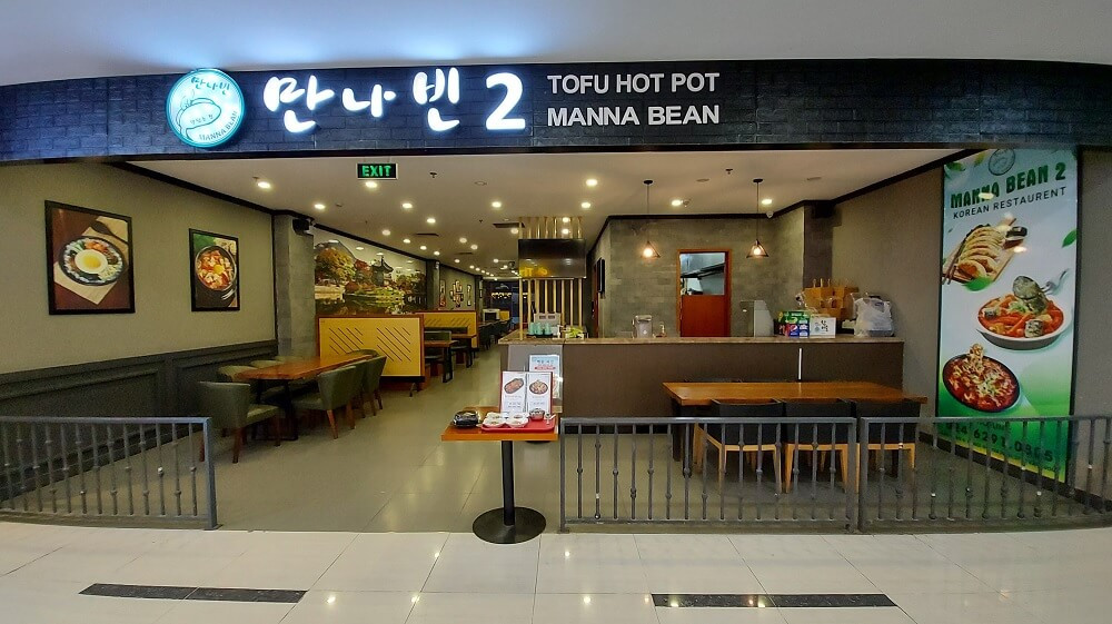 Món lẩu đậu hũ tại Tofu Hotpot Manna Bean trong khu ẩm thực Landmark 72 Hà Nội