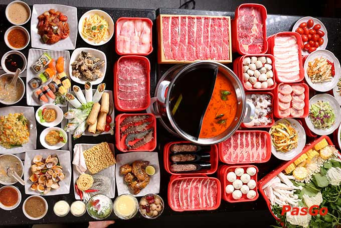 Nguyên liệu lẩu hotpot Vincom Thủ Đức tươi ngon