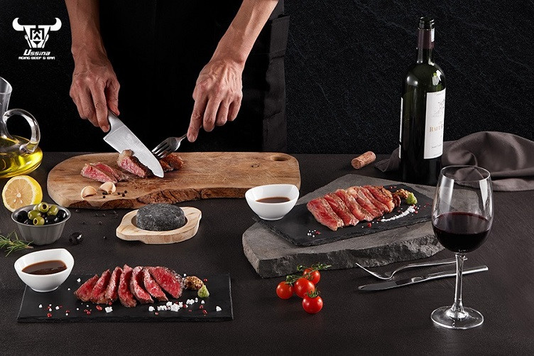 Nhà hàng bò Wagyu Ussina Aging Beef &amp; Bar, lựa chọn ẩm thực cao cấp gần Vincom Ice Rink Landmark 81 với giá vé hấp dẫn