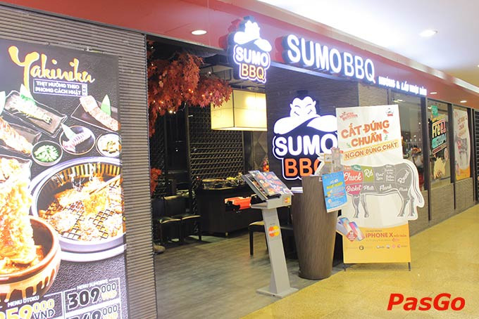 Nhà hàng Sumo BBQ Vincom Đồng Khởi với kiến trúc hiện đại