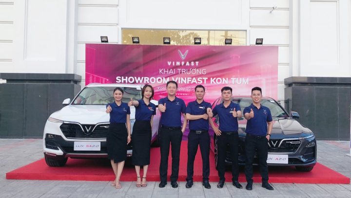 Nội thất Vincom Plaza Kon Tum với các gian hàng hiện đại