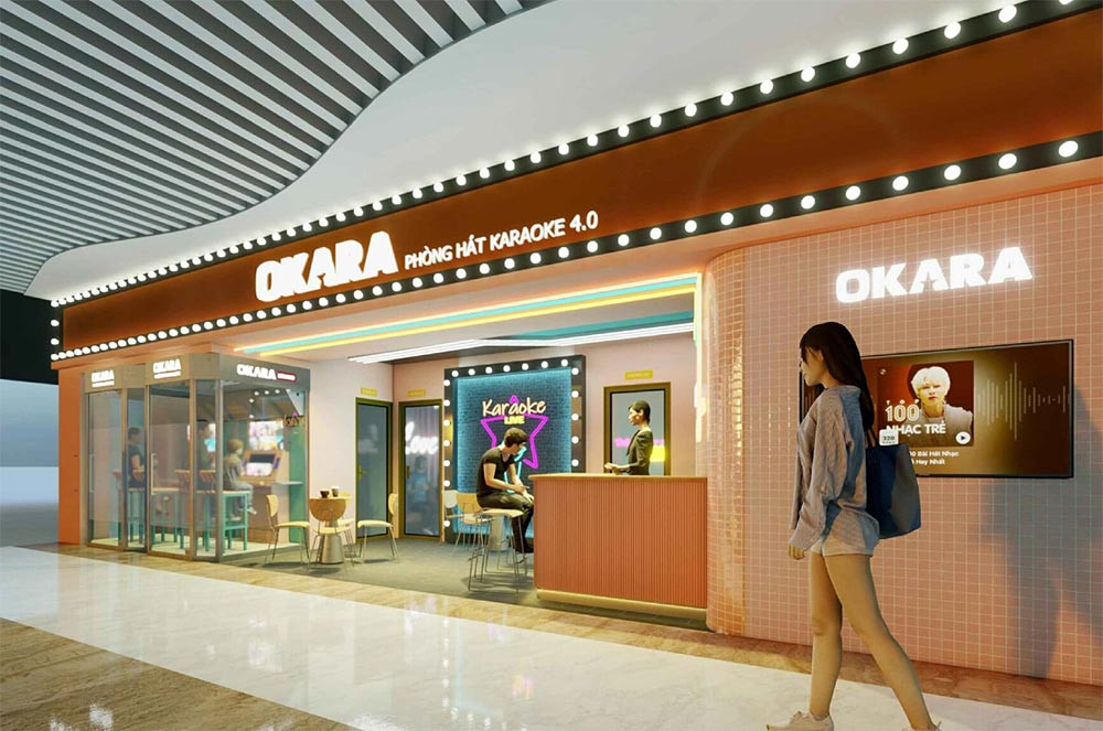 Okara Studio 4.0 với không gian karaoke phong cách Hàn Quốc tại Vincom Mega Mall Smart City, tiện lợi sau khi đỗ xe