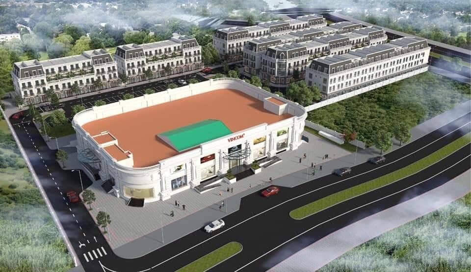 Phối cảnh dự án nhà phố Vincom Shophouse Thái Hòa