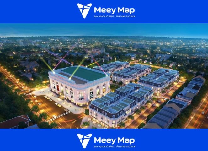 Phối cảnh tổng thể dự án Vincom Mỹ Tho với kiến trúc hiện đại