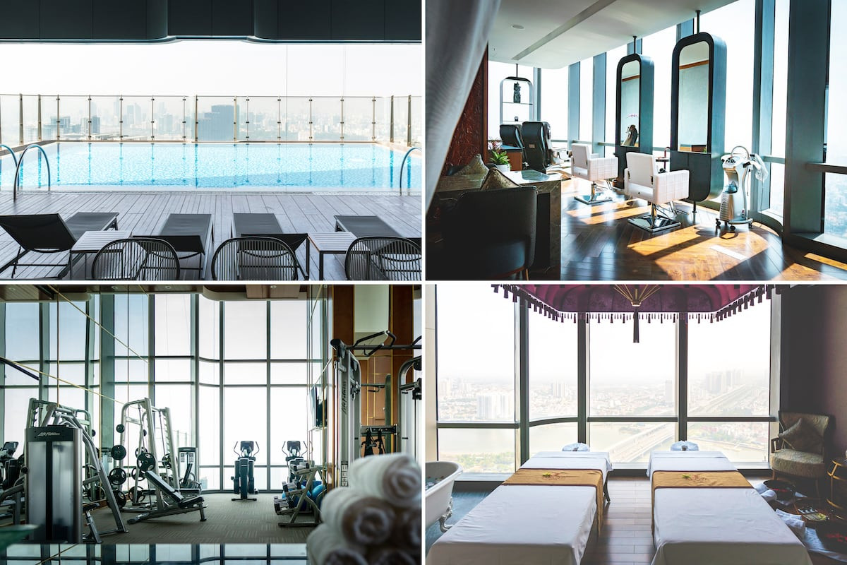 Phòng trị liệu sang trọng với không gian ấm cúng tại Akoya Spa Landmark 81
