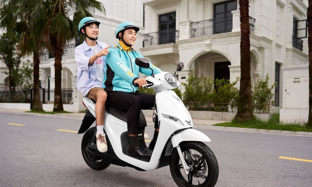 Phương tiện di chuyển xanh, thuận tiện để đến siêu thị Vincom gần đây