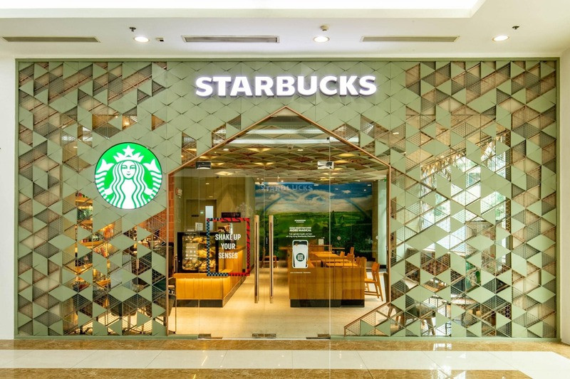 Quán cà phê Starbucks tại Vincom Mega Mall Thảo Điền