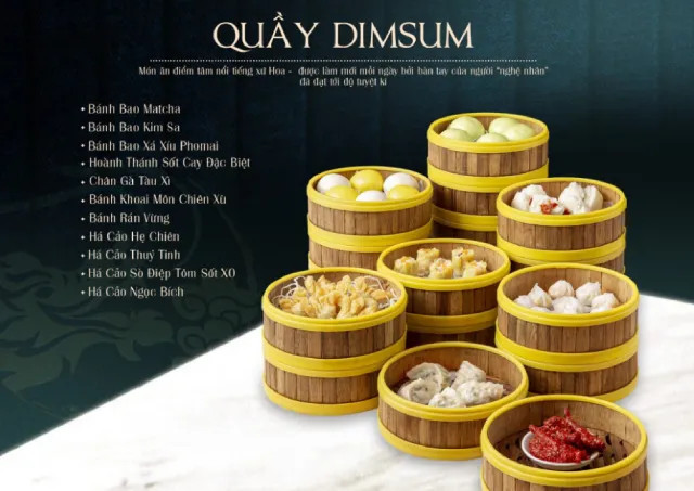Quầy Dimsum Hồng Kông