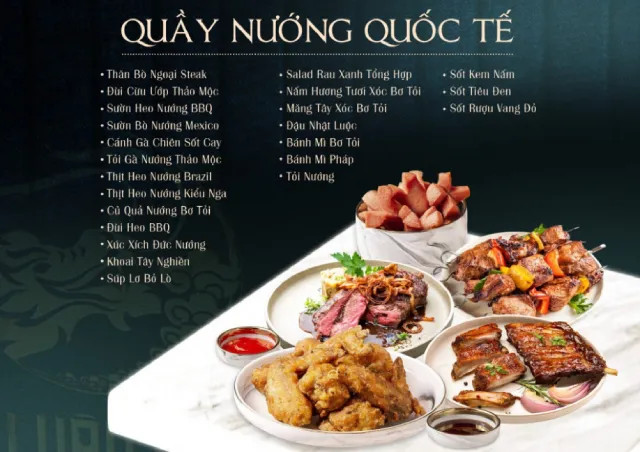 Quầy Nướng Quốc Tế