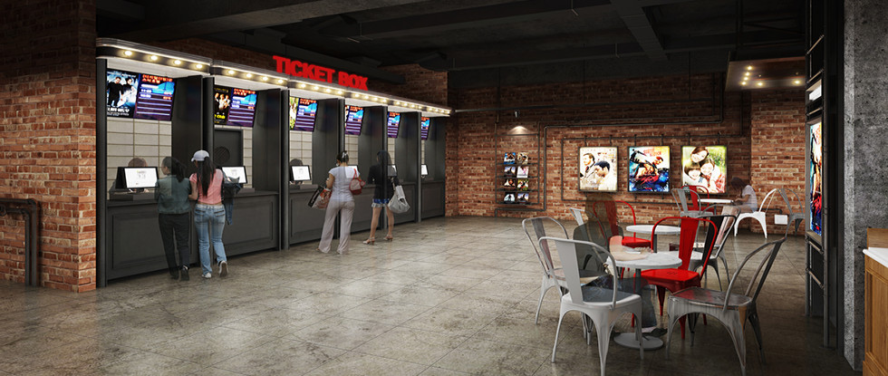 Quầy popcorn và nước giải khát tại CGV Vincom Grand Park Quận 9