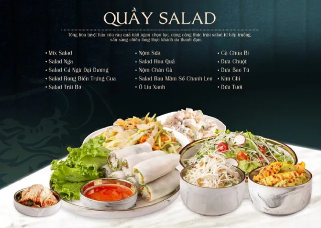Quầy Salad