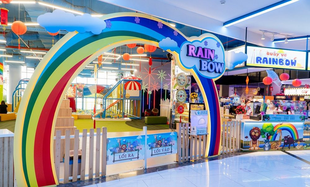 Rainbow Fun nằm ở L6-03-04 trung tâm thương mại GIGAMALL
