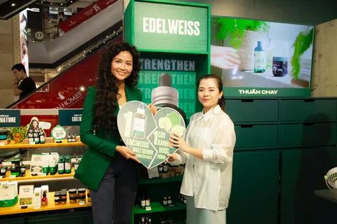Sản phẩm Edelweiss Daily Serum Concentrate và thông điệp trồng cây của The Body Shop
