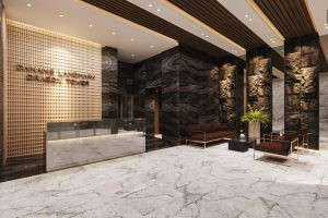 Sảnh đón khách sang trọng tại DaNang Landmark Tower