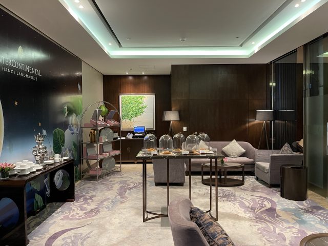 Sảnh đón khách tại InterContinental Hanoi Landmark72