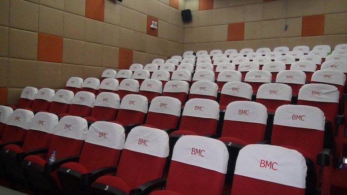 Sảnh khách sạn BMC Plaza Hà Tĩnh, nơi tích hợp rạp chiếu phim BMC Cineplex