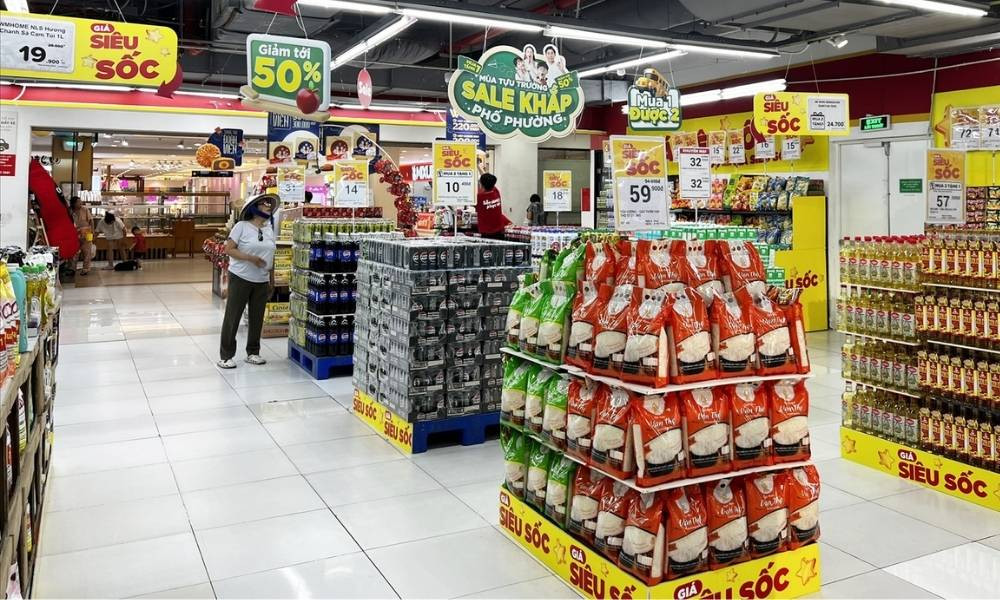 Siêu thị WinMart tại Vincom Plaza Quận 9 cung cấp đa dạng mặt hàng