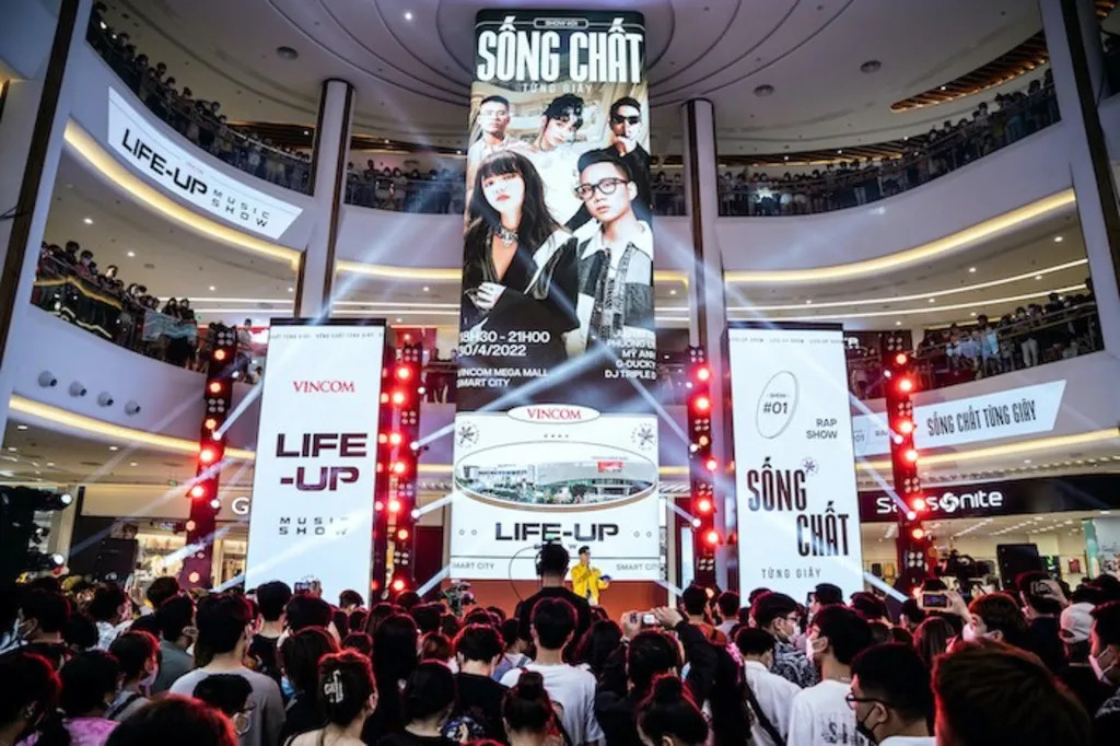 Sự kiện âm nhạc "Life-Up" tại khai trương Vincom Mega Mall Smart City