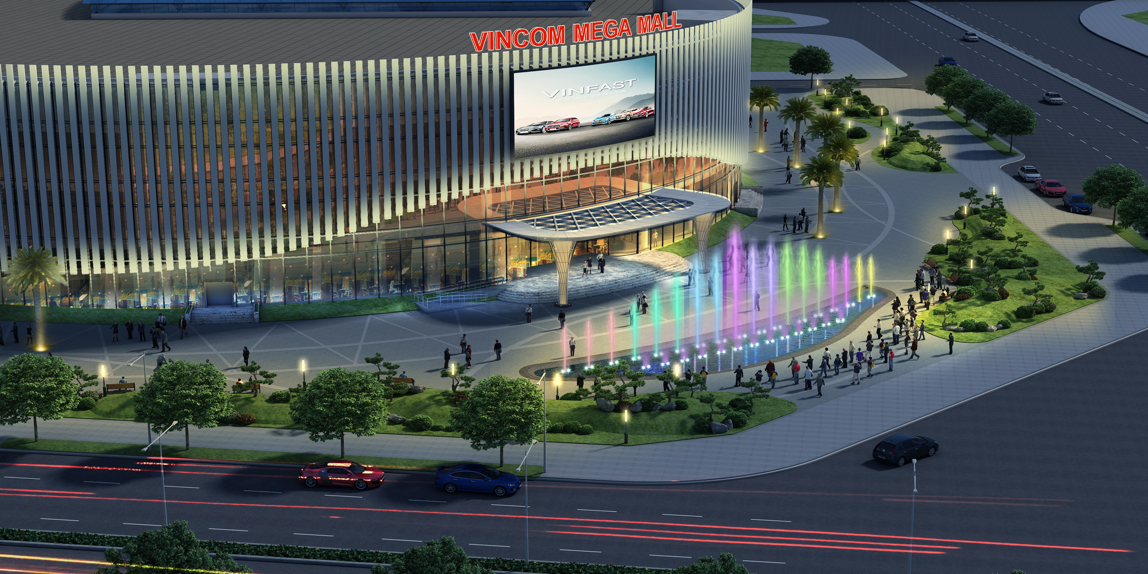 Thiết kế All-in-one đẳng cấp tại TTTM Vincom Mega Mall Smart City
