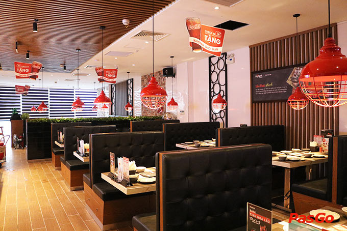 Thiết kế nội thất ấn tượng tại hotpot Vincom Thủ Đức