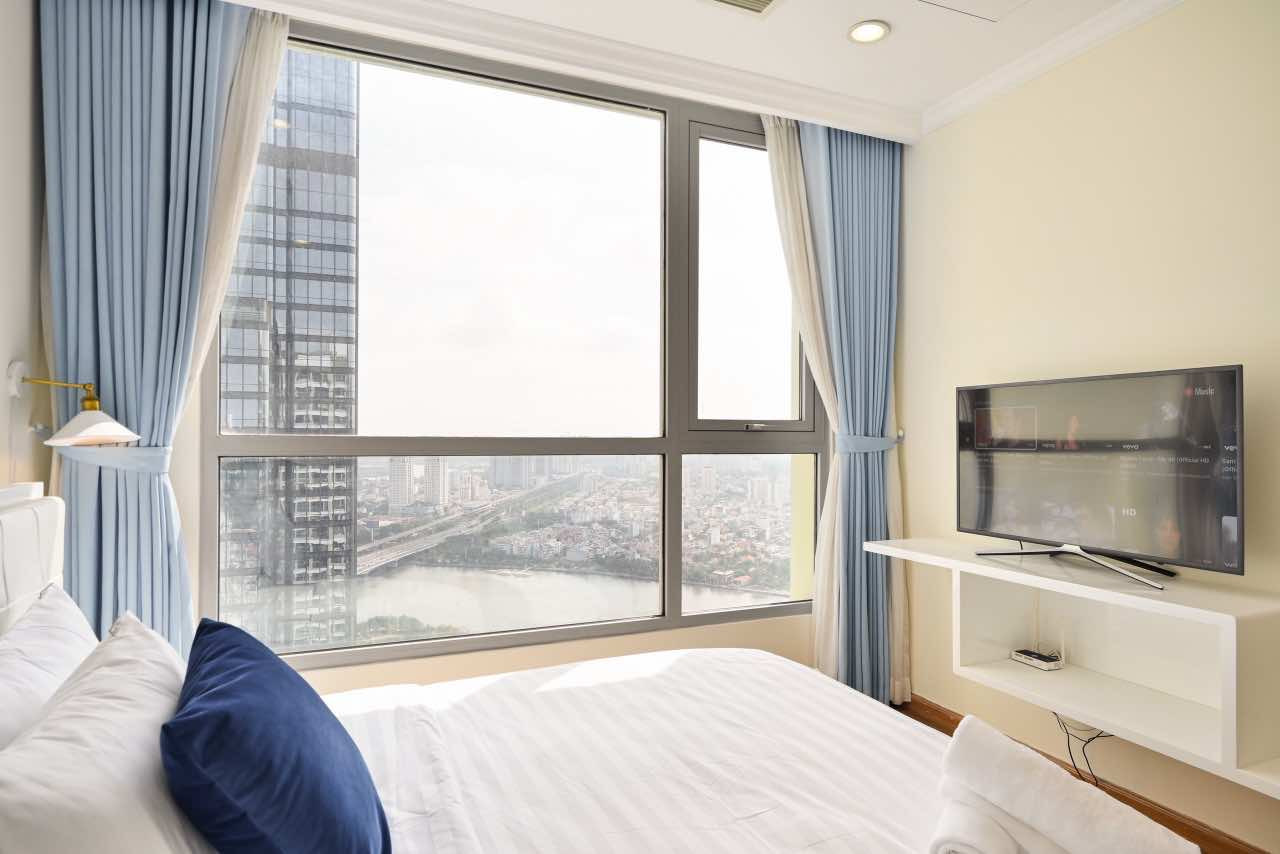Thiết kế nội thất hiện đại của căn hộ 2 phòng ngủ Landmark 2