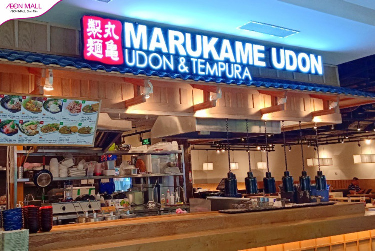 Thiết kế nội thất mang phong cách truyền thống Nhật Bản tại các chi nhánh Marukame Udon trên khắp Việt Nam