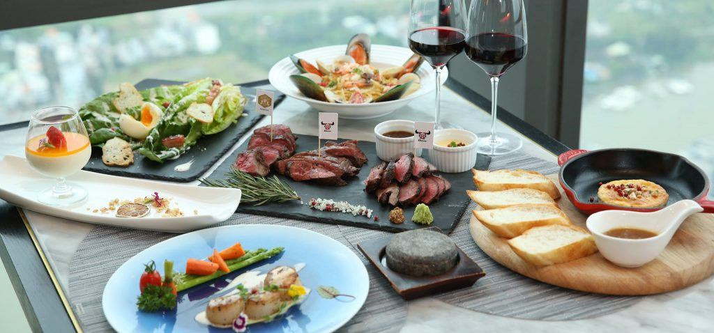 Thịt bò Wagyu cao cấp được chế biến tinh tế tại nhà hàng Ussina Landmark 81