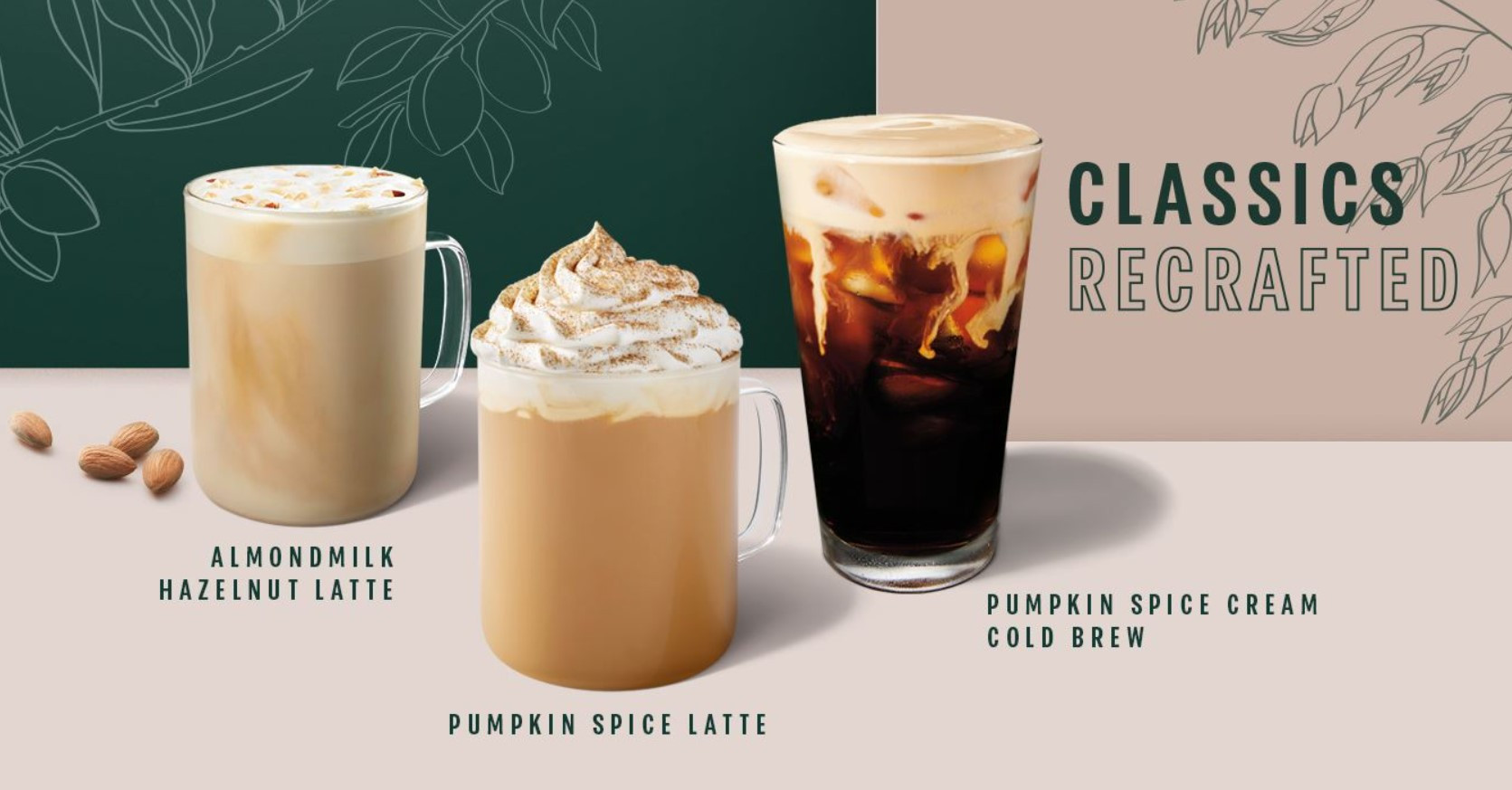 Thực đơn đa dạng của Starbucks Vincom Đồng Khởi tầng máy