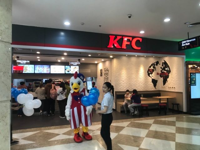 Thương hiệu KFC Vincom Bắc Từ Liêm với món gà rán giòn đặc trưng