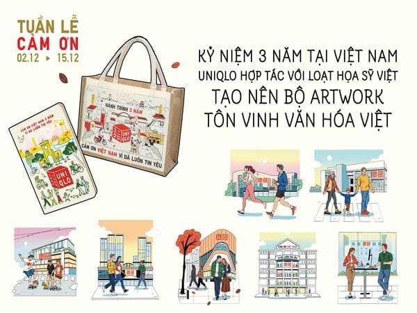 Thương hiệu thực hiện tặng túi in hình Việt Nam làm quà tặng
