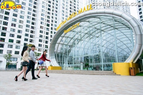thủy cung Vincom Hà Nội nhìn từ bên ngoài